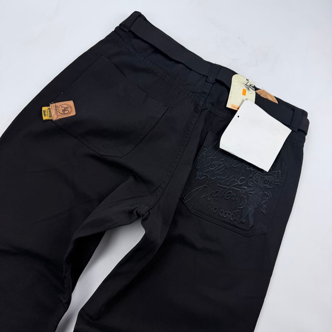 Akademiks 벨티드 자수 코튼 팬츠 상품이미지7