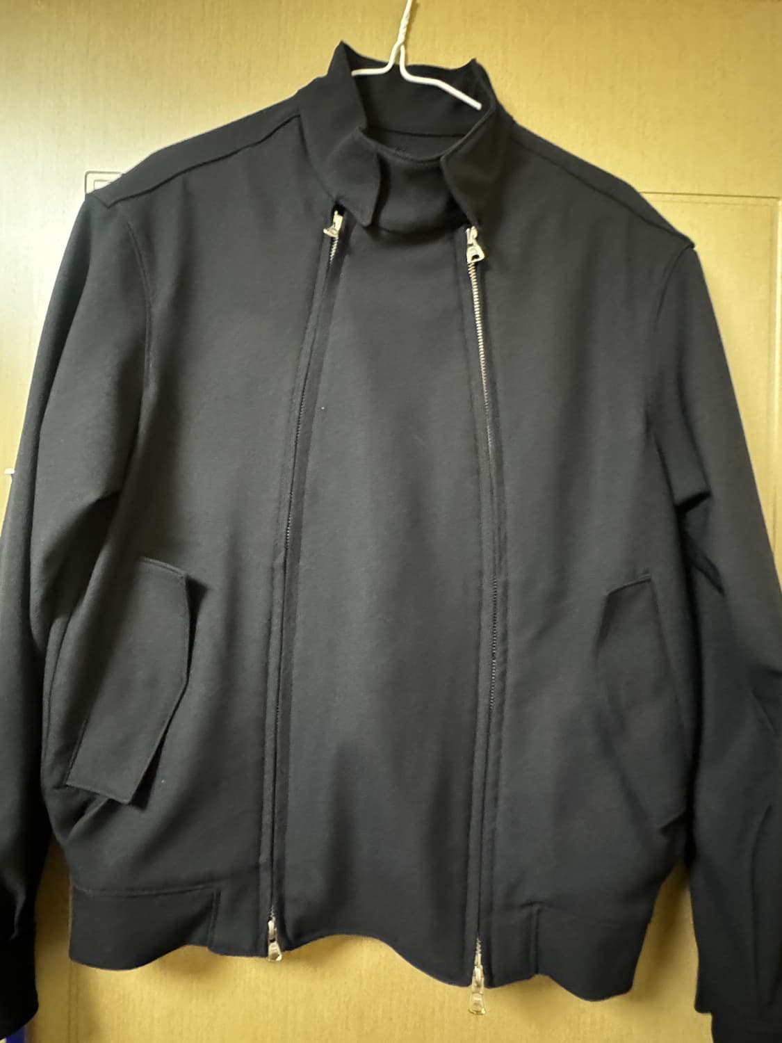 EE 누마레 DOUBLE ZIP HARRINGTON JACKET NAVY 상품이미지1