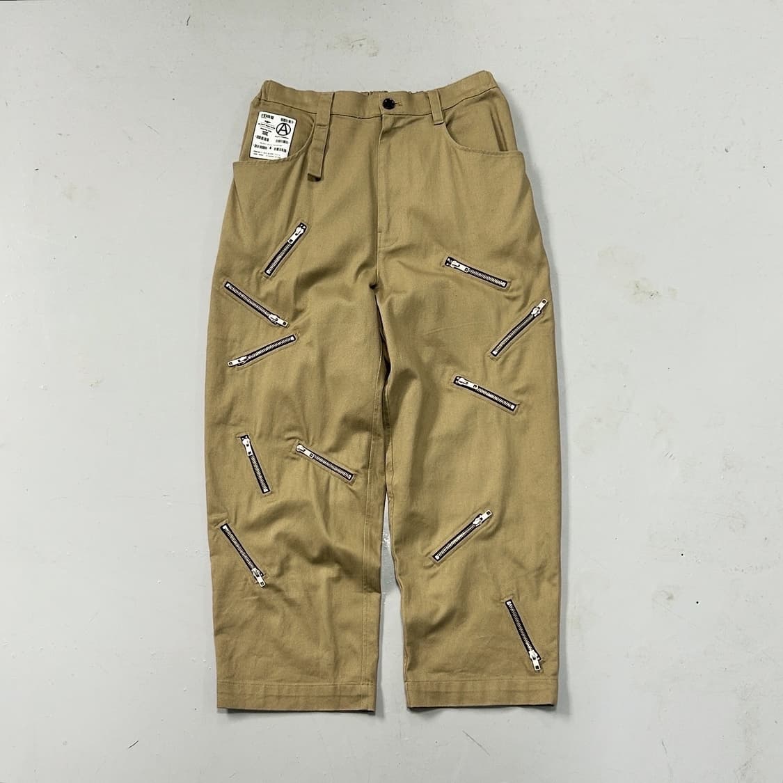 MILKBOY 아카이브 멀티지퍼 코튼 팬츠  상품이미지1