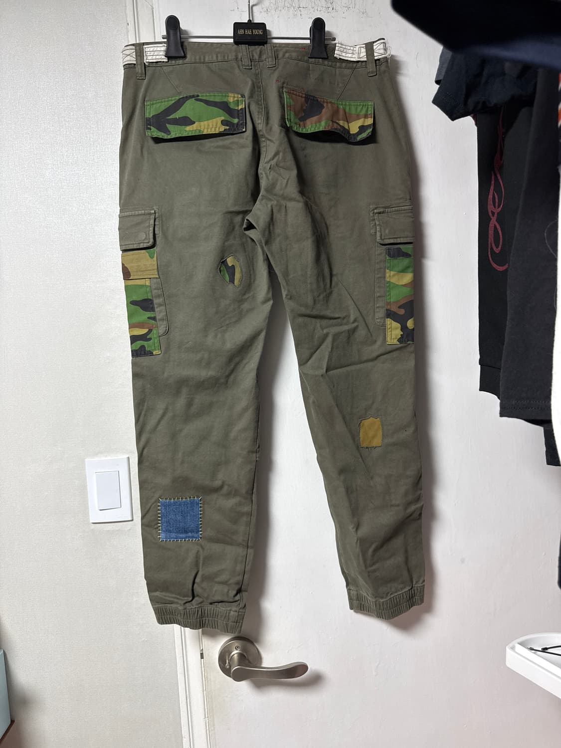 시리즈 카고조거 코튼 팬츠 상품이미지3