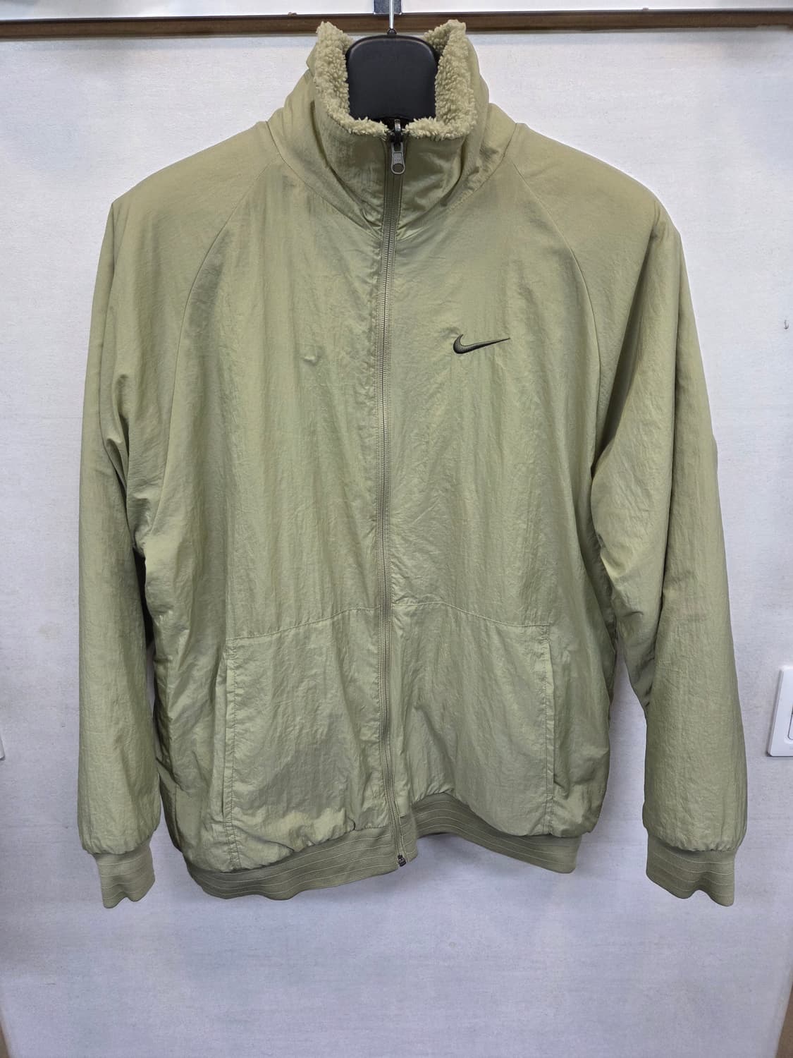 나이키 빅스우시 뉴트럴 리버시블 우븐 셰르파 자켓 xl 상품이미지4