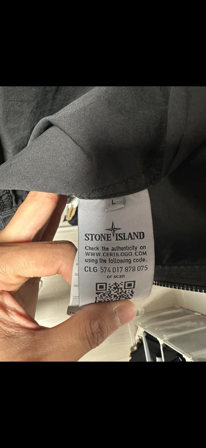 스톤아일랜드 21SS T.CO+OLD OVERSHIRT JACKET BL 상품이미지4