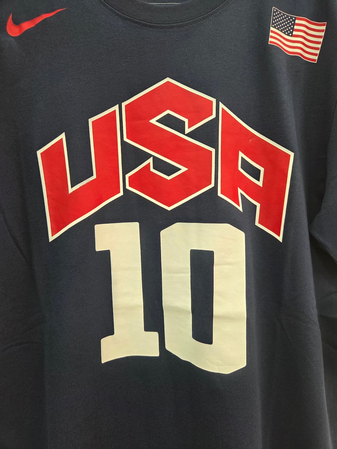 L 나이키 코비 브라이언트 USA 농구 국가대표 반팔 티셔츠 상품이미지5