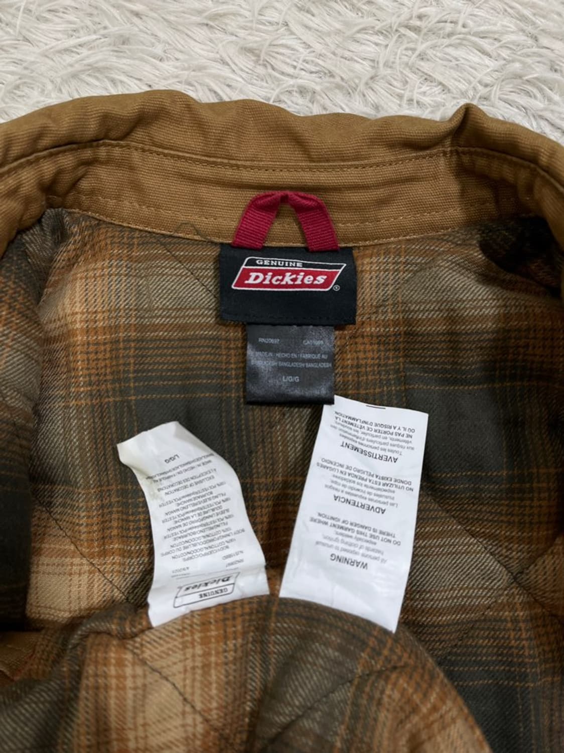 디키즈 누빔 워크 자켓/#2839 상품이미지5