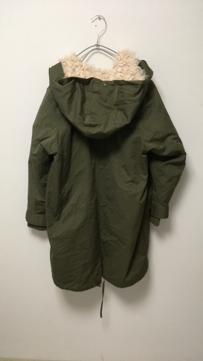 지나시스 카키 퍼 야상 상품이미지3