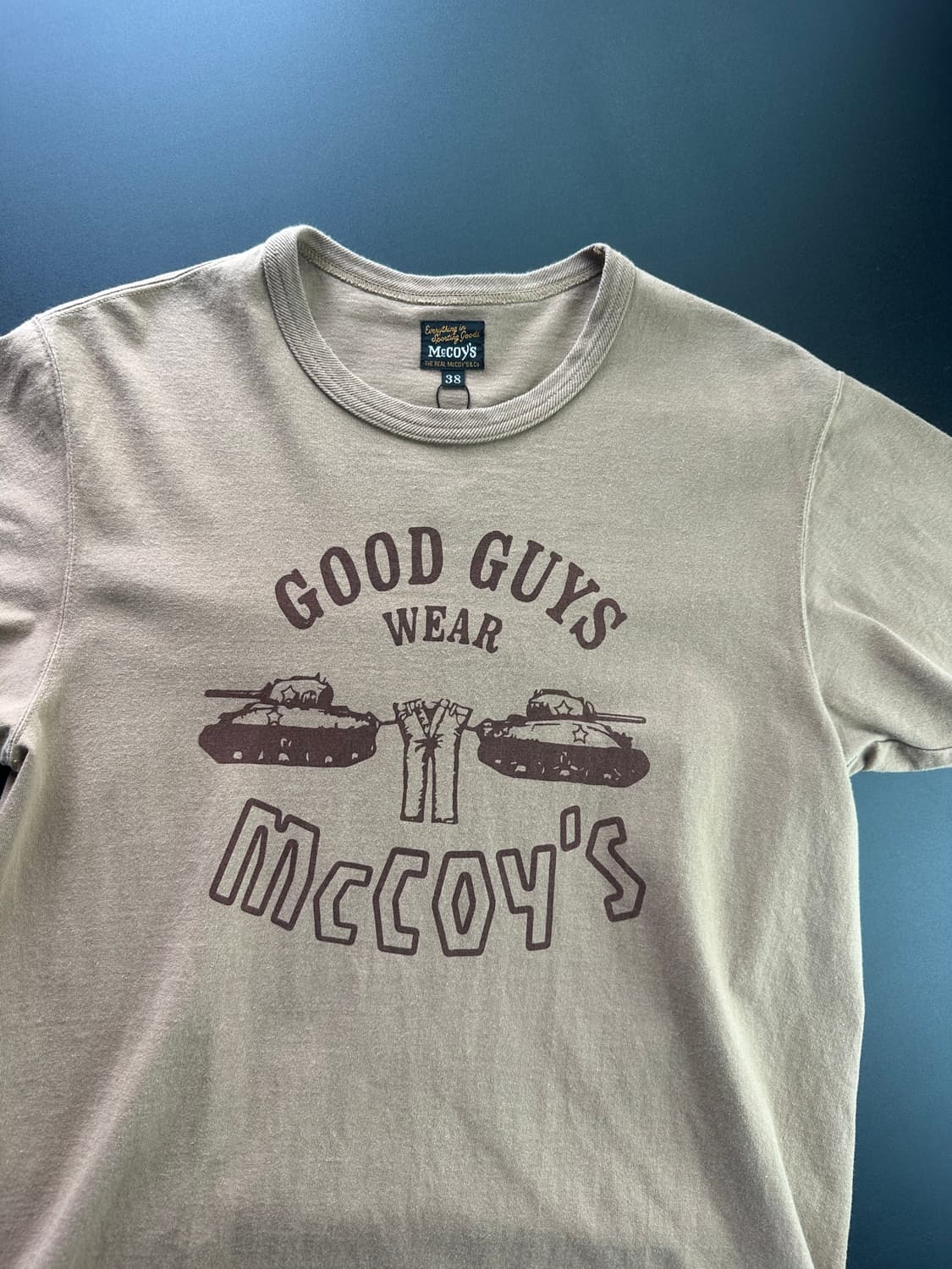 The real mccoy's military tee 상품이미지2