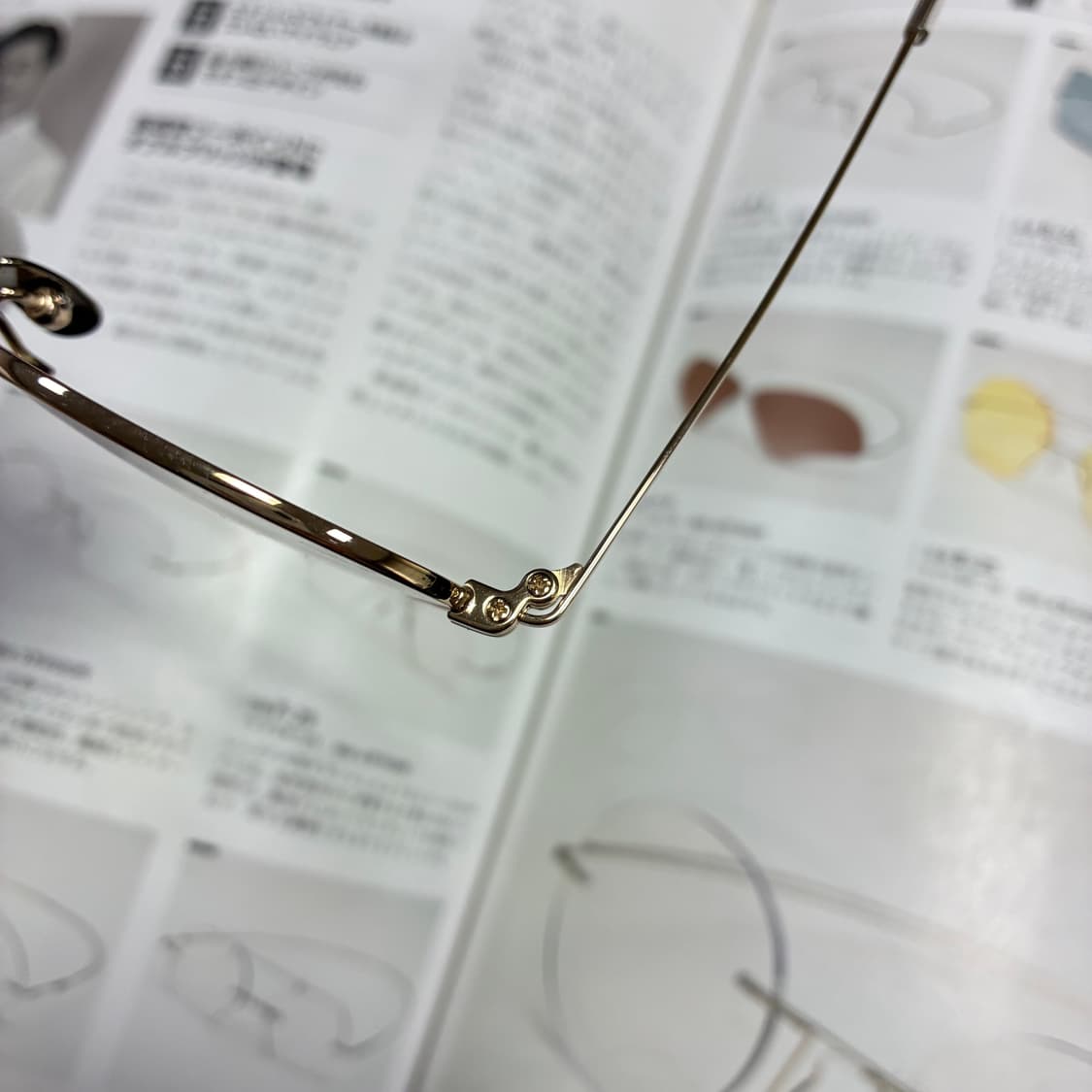 MICEDRAW TOKYO 마이스드로우 도쿄 티타늄 골드 일본 안경 상품이미지4