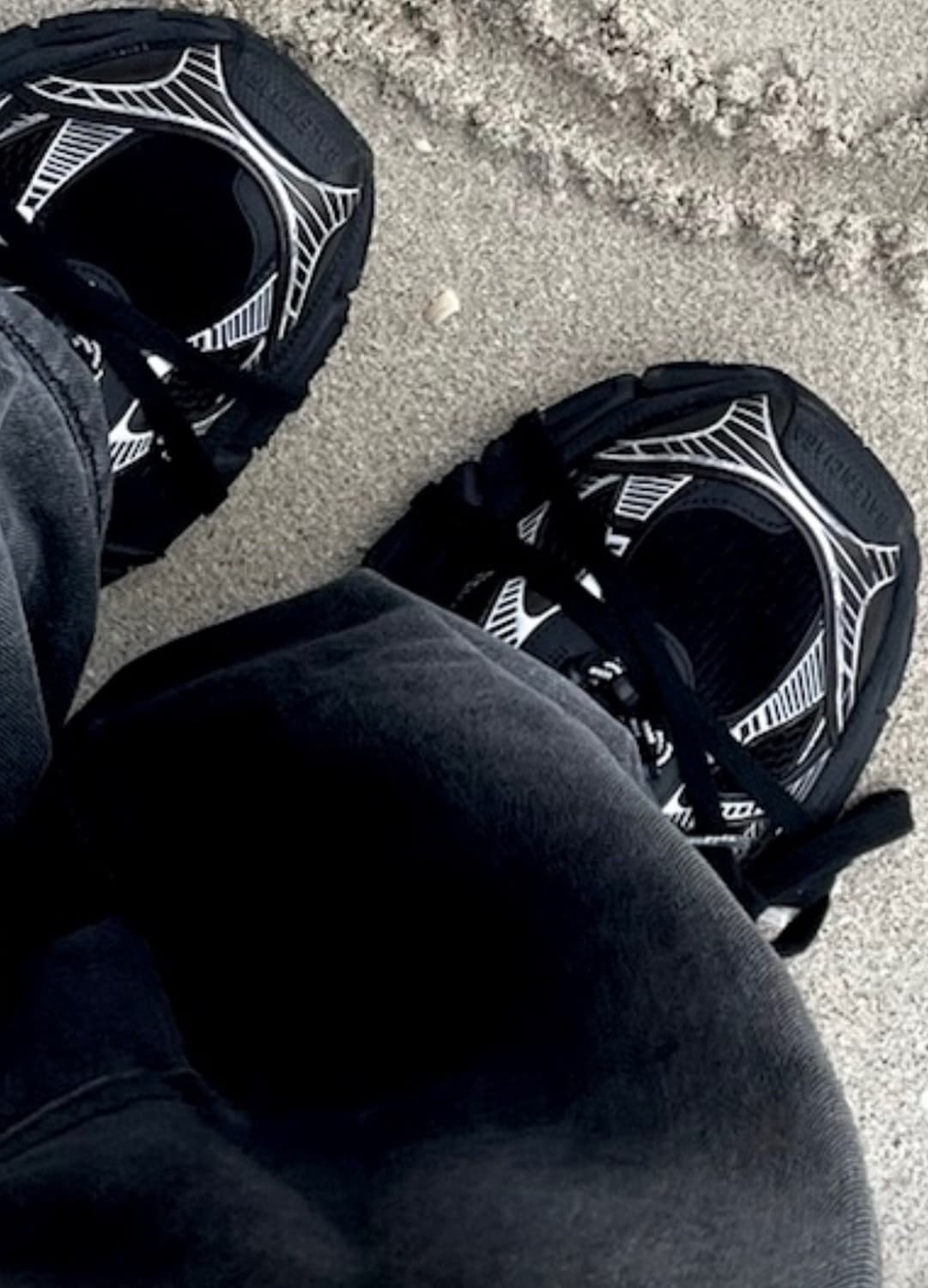 [44] 발렌시아가 3XL 블랙화이트 상품이미지6