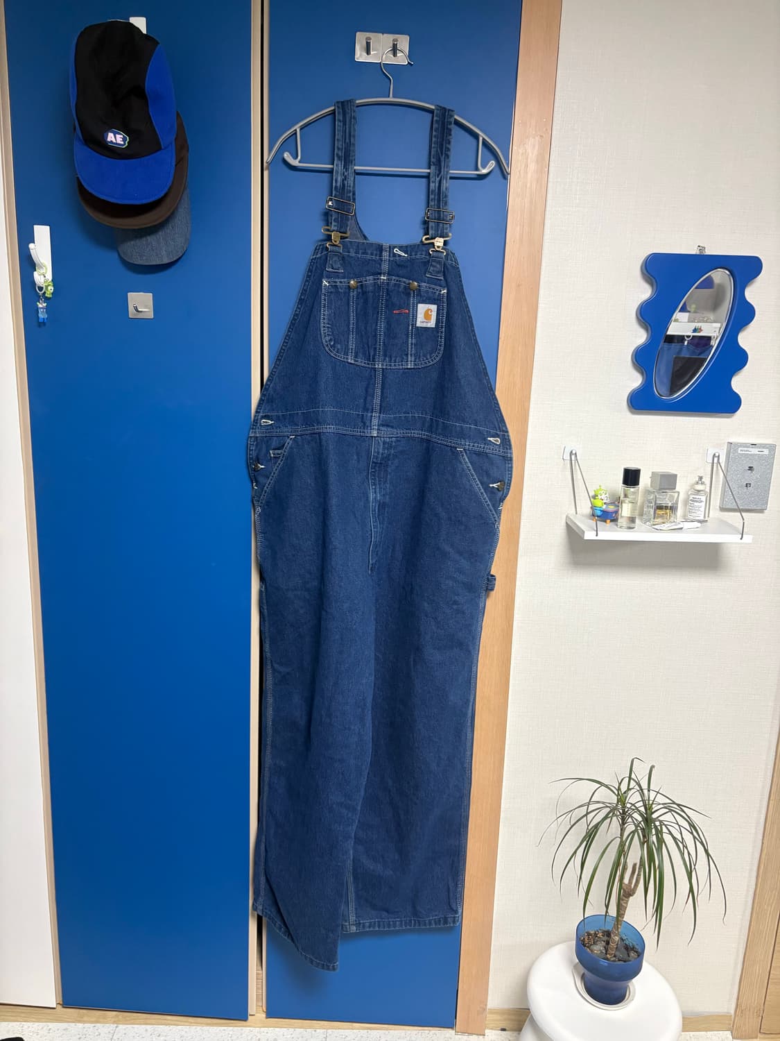 칼하트 데님 오버롤 멜빵바지 빅사이즈 [3Xl] 상품이미지1