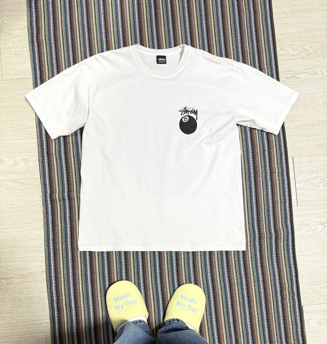 스투시 8볼 피그먼트 반팔 티셔츠 상품이미지3