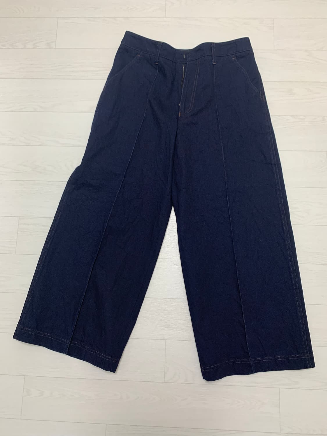 웨일즈보너 와이드 데님팬츠 상품이미지1