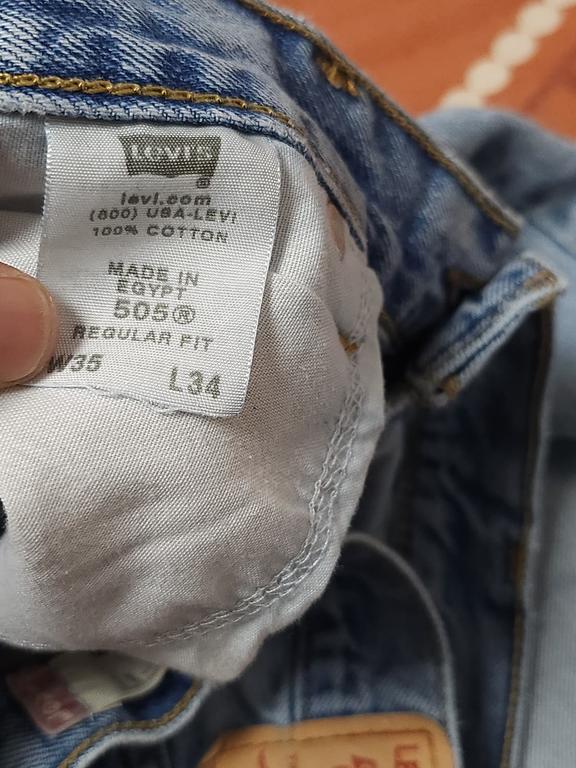 리바이스 505 데님팬츠  상품이미지7