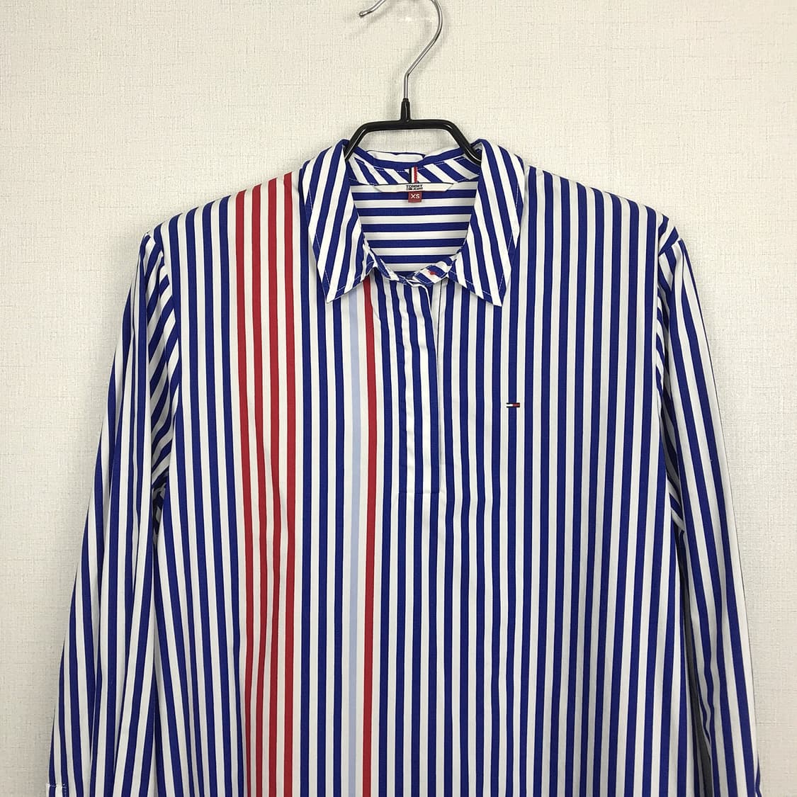 타미힐피거 스트라이프 원피스형 셔츠 여성XS 상품이미지2