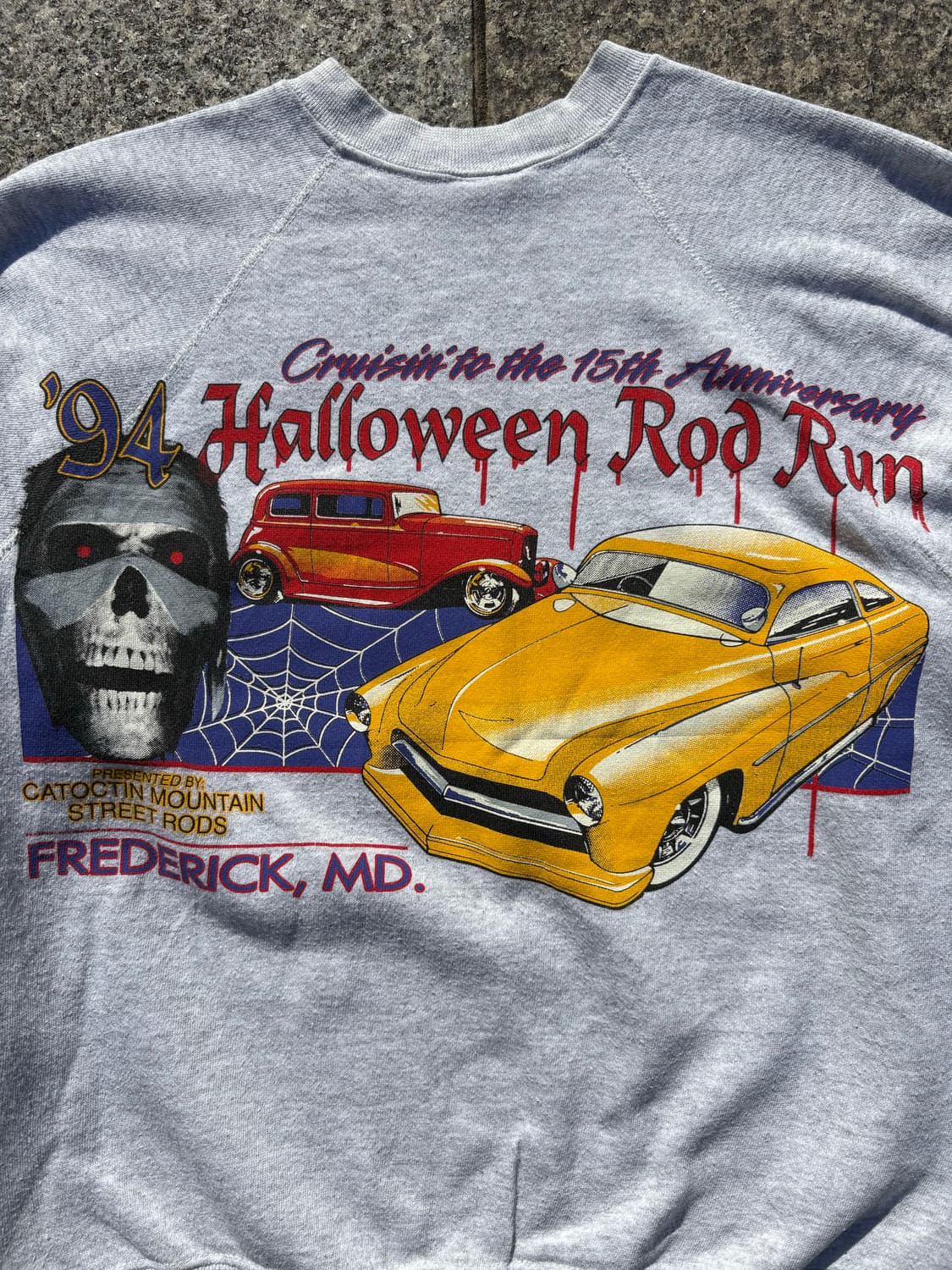 90s Tultex Halloween sweatshirt 상품이미지2