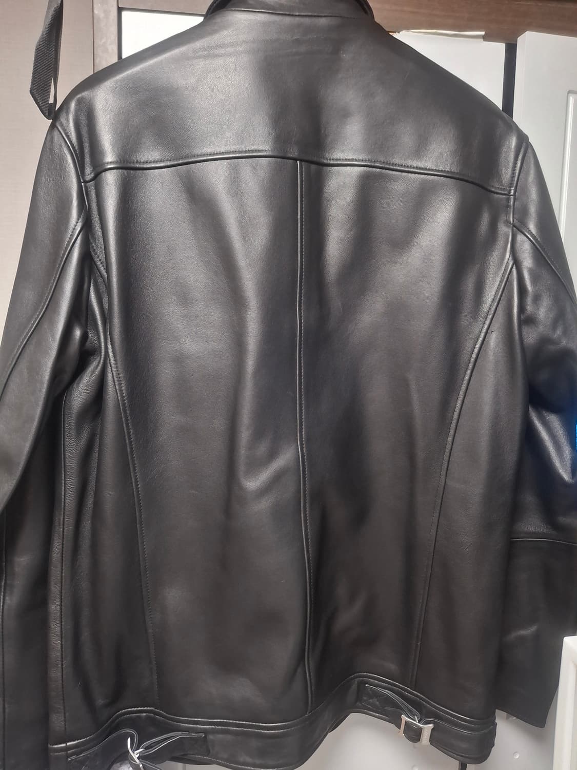 마하그리드 램스킨 레더자켓 L 상품이미지2