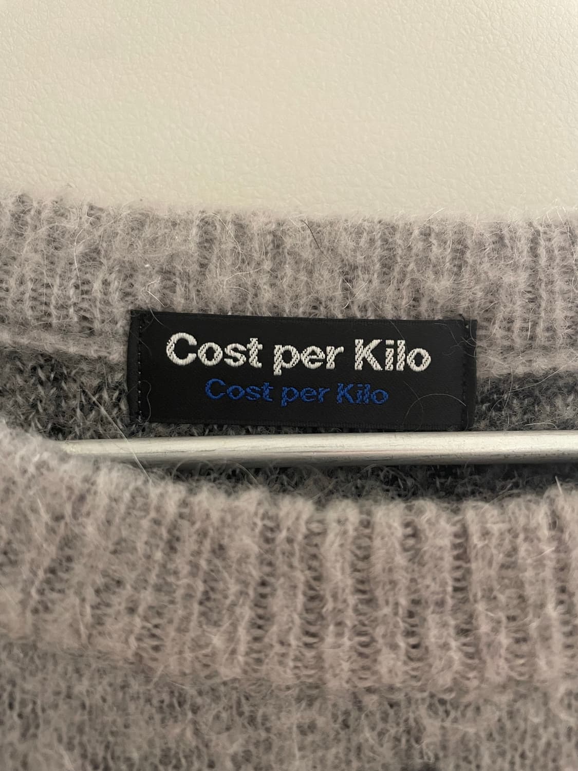 코스트퍼킬로 그래픽 니트 상품이미지5