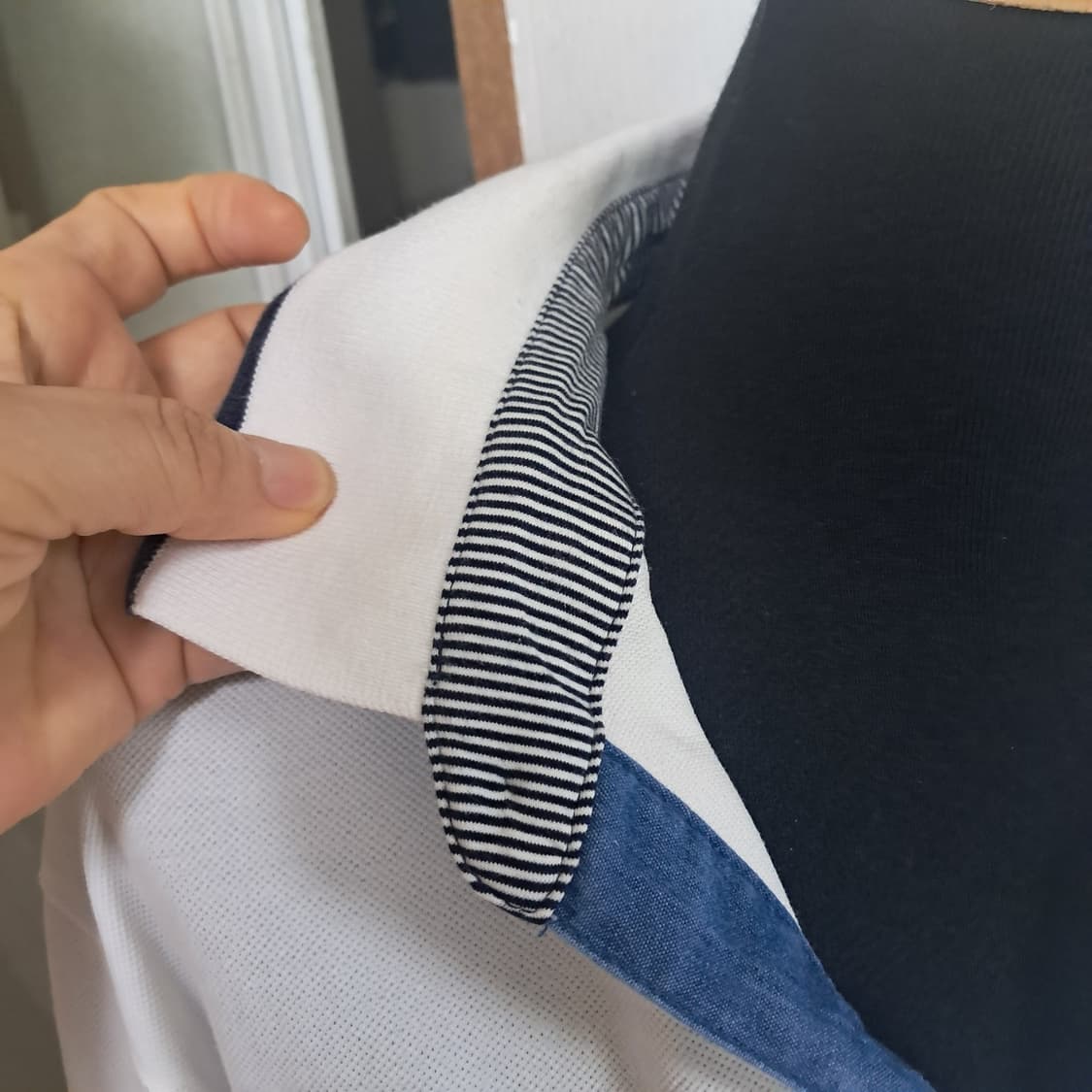 PING 핑 골프 긴팔 카라티 100 화이트 상품이미지7