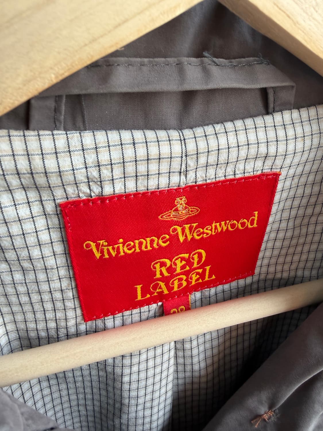 .38/ 비비안웨스트우드 레드라벨 벨티드 트렌치코트 상품이미지5