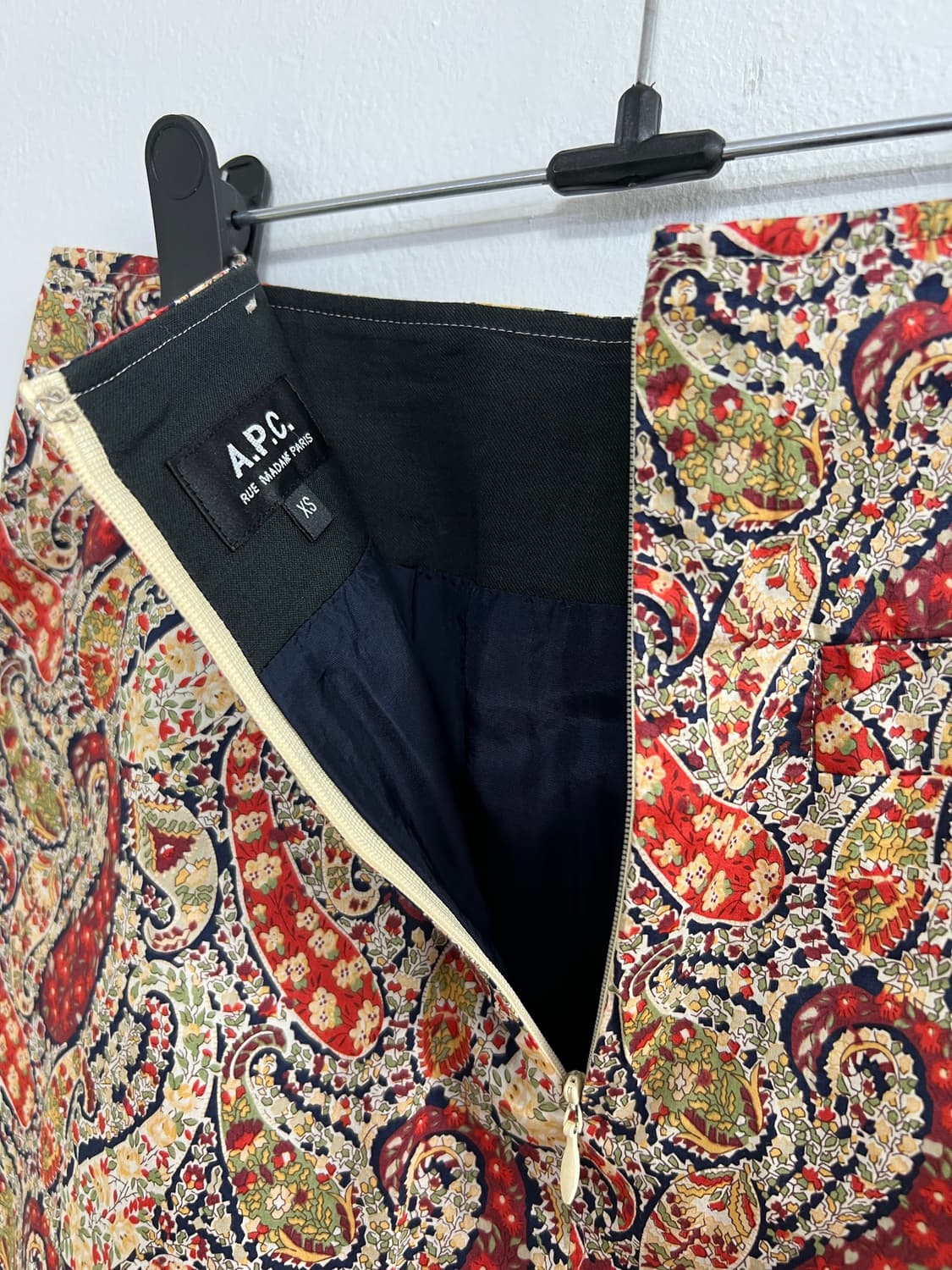 A.P.C. 아페쎄 페이즐리 패턴 스커트 상품이미지5