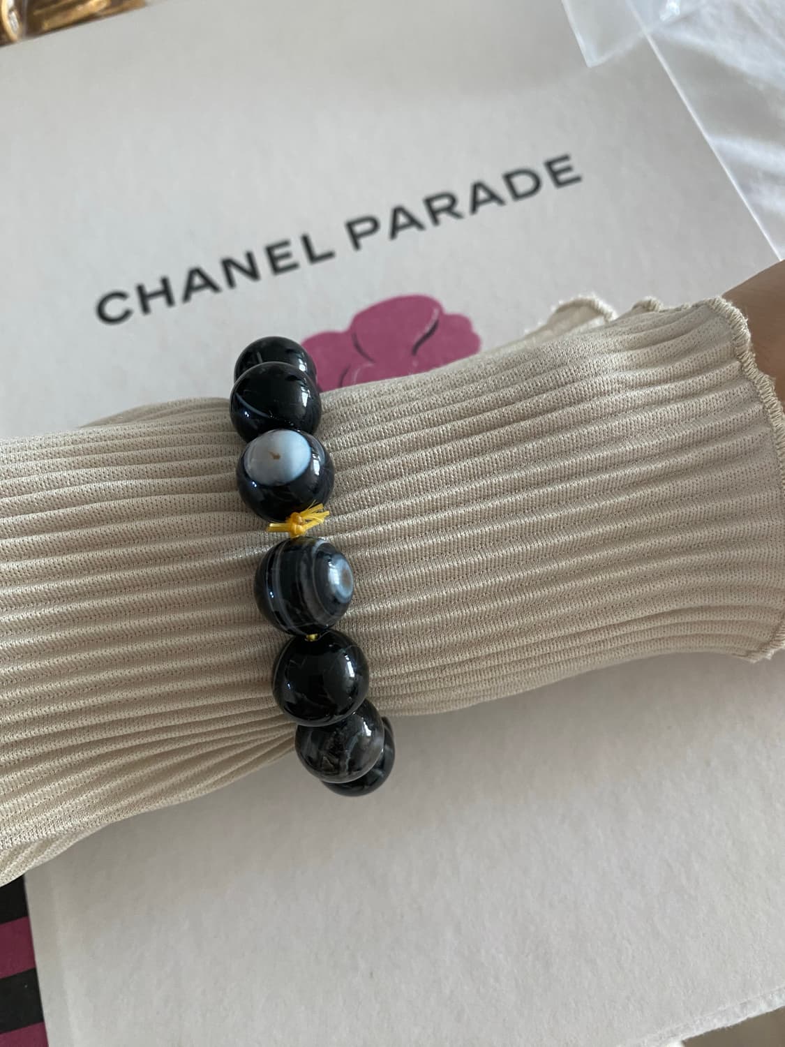 흑마노석 원석 팔찌 상품이미지3