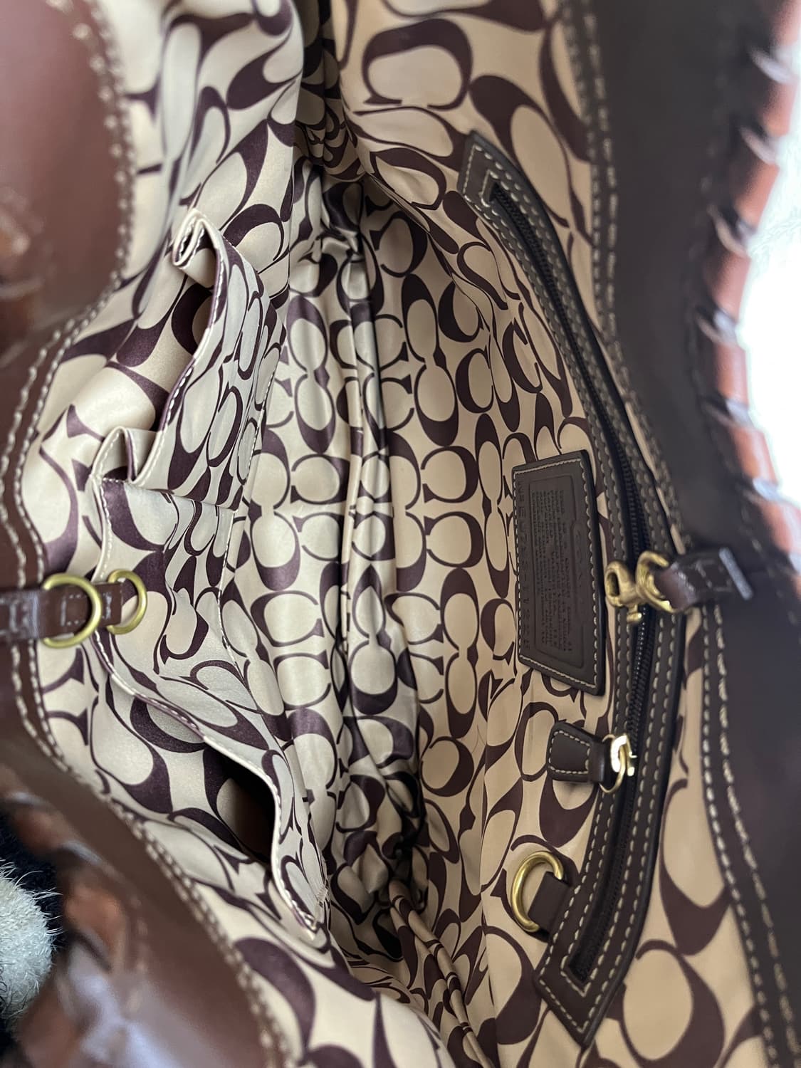 VTG 코치 숄더백 상품이미지8