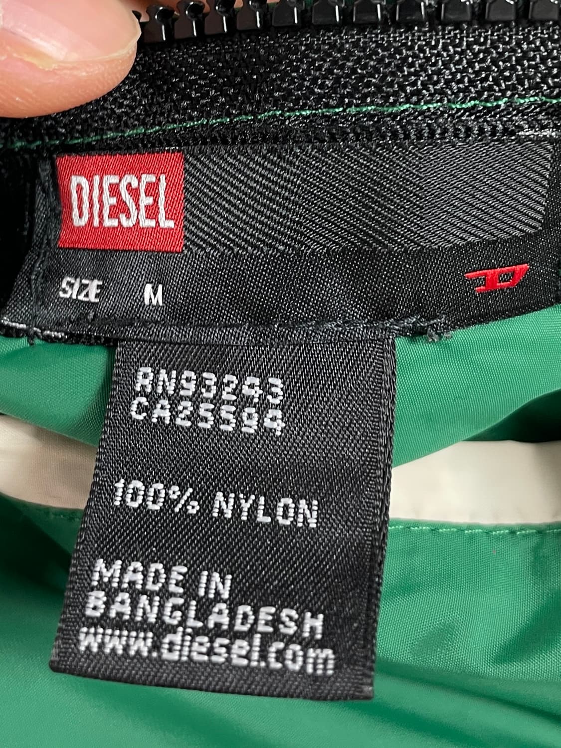 디젤 리버시블 자수 바람막이 (on.697) 상품이미지9