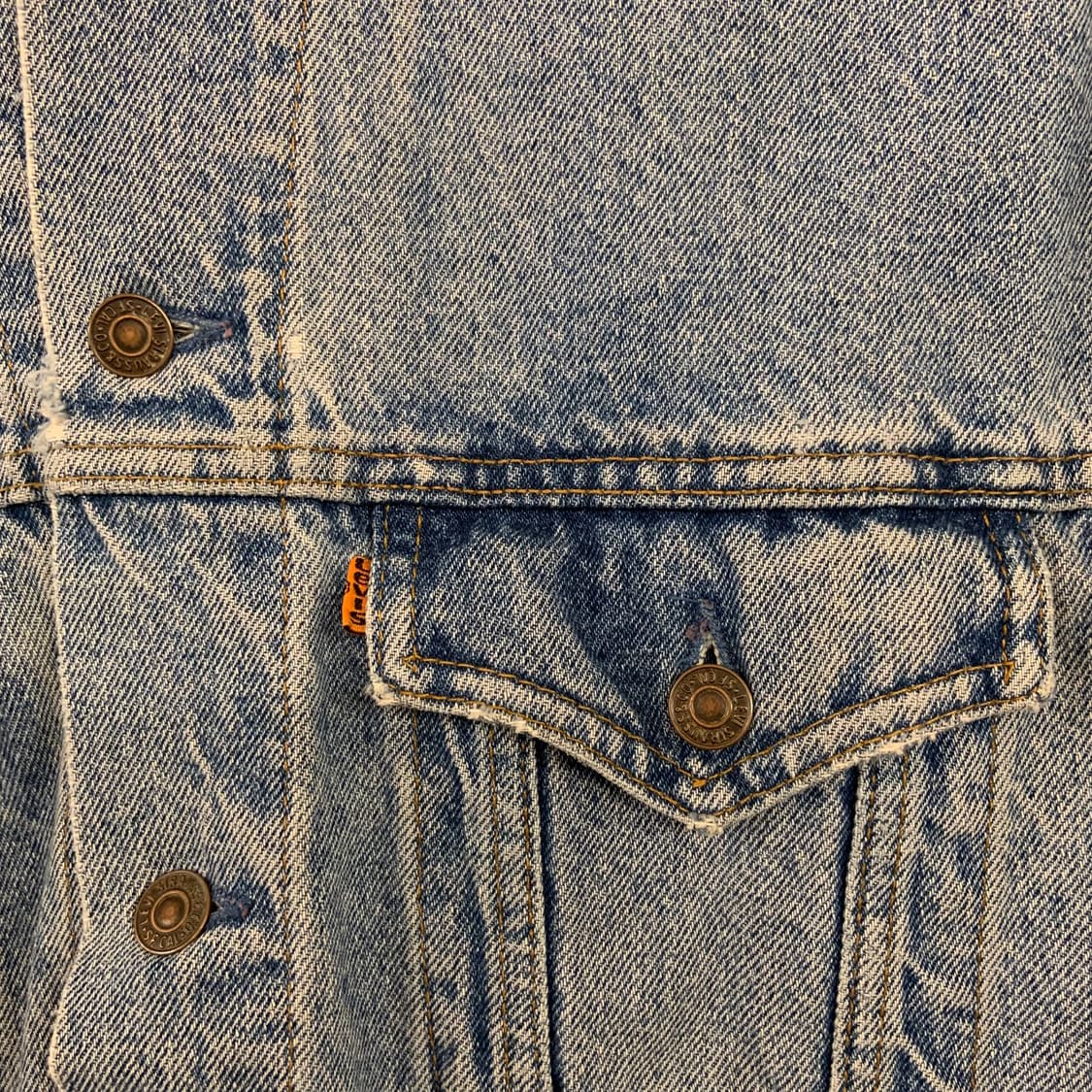 리바이스 75505 트러커 자켓 오랜지탭 상품이미지3