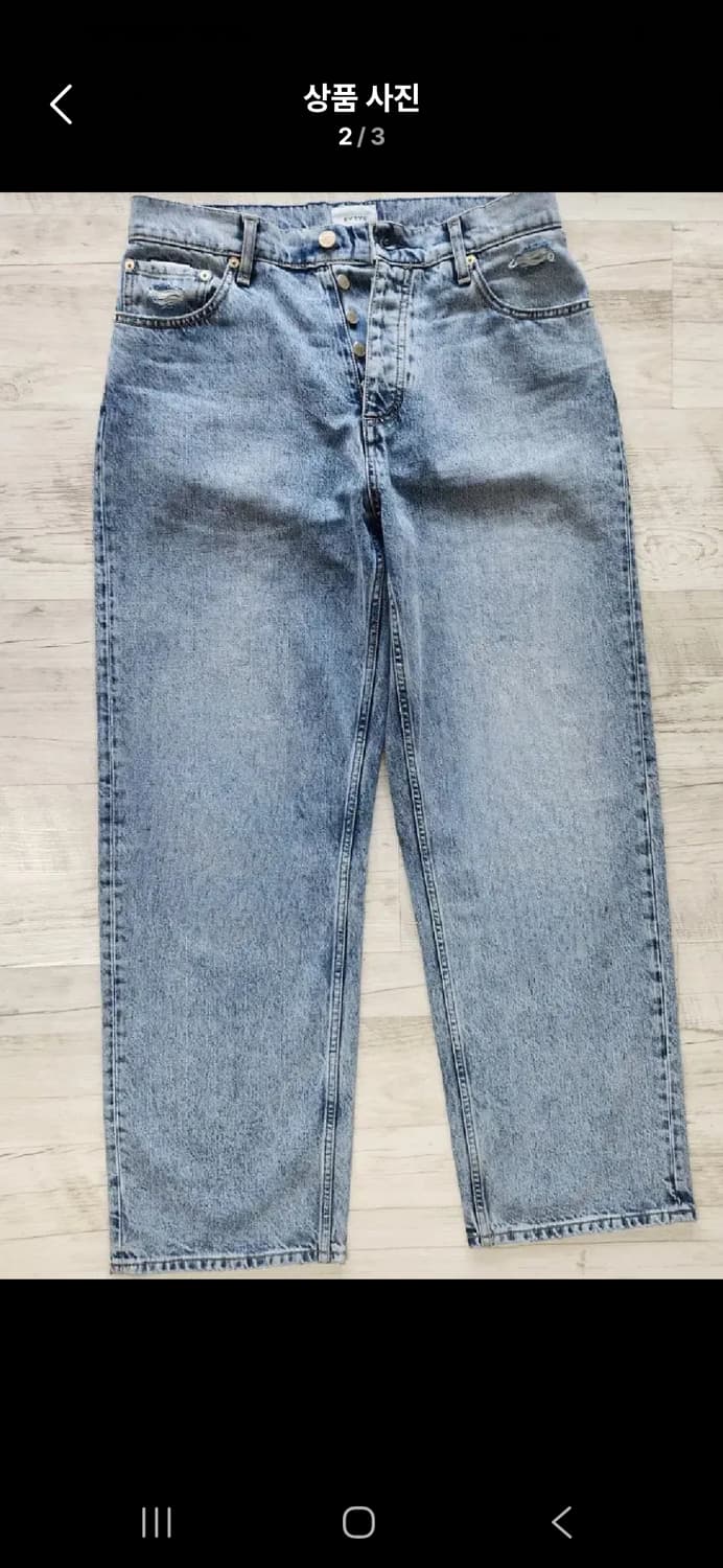 이티스(eytys) 벤즈(benz)스트레이트 연청 데님 팬츠 30 상품이미지2