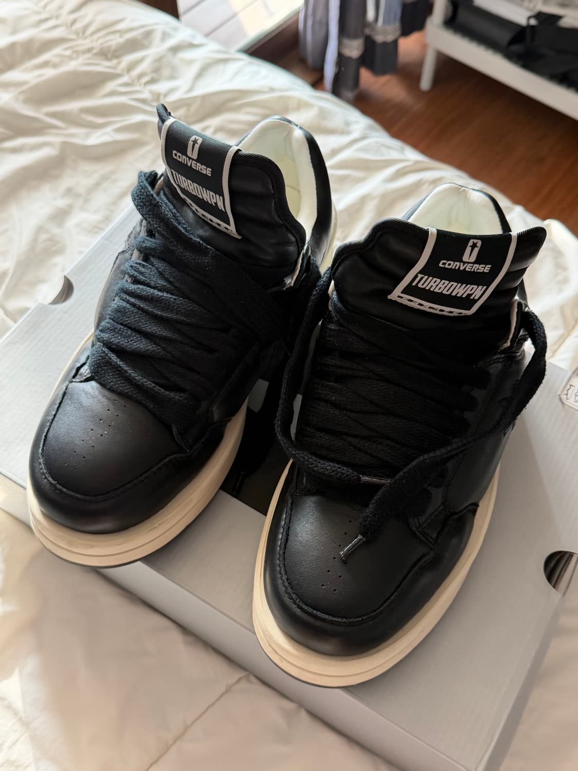 컨버스 릭오웬스 다크쉐도우 터보웨폰 로우 상품이미지1