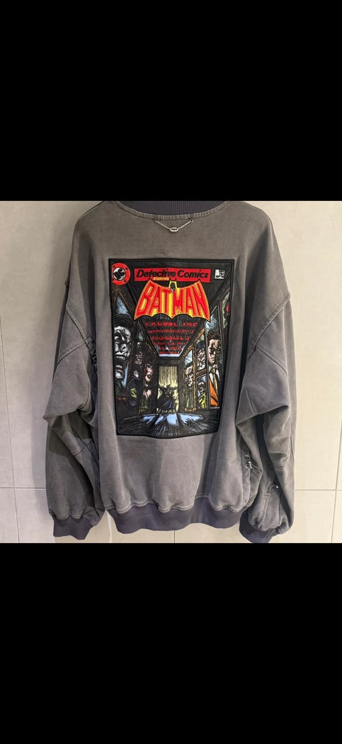 송지오 dc 베트맨 맨투맨50사이즈 판매합니다. 상품이미지4