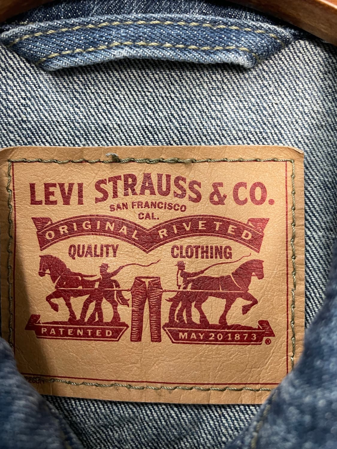 리바이스 데님 트러커 자켓 H2563 상품이미지5