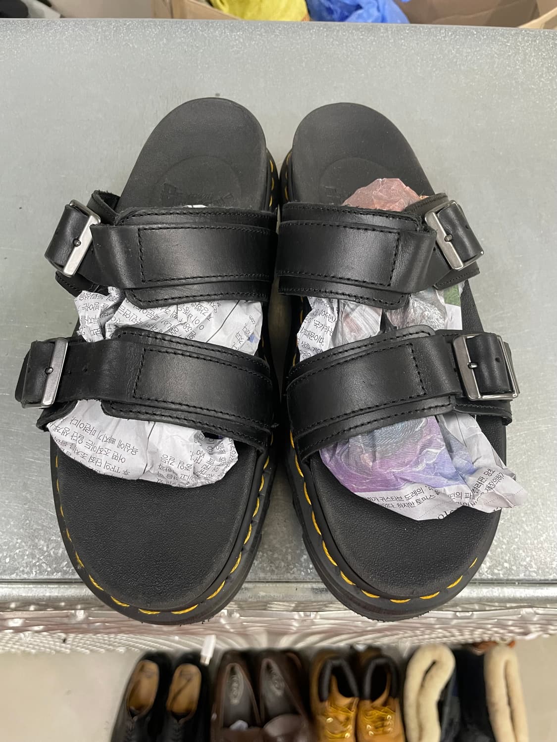 닥터마틴 마일즈 샌들 블랙 uk8 (gr-4448) 상품이미지5