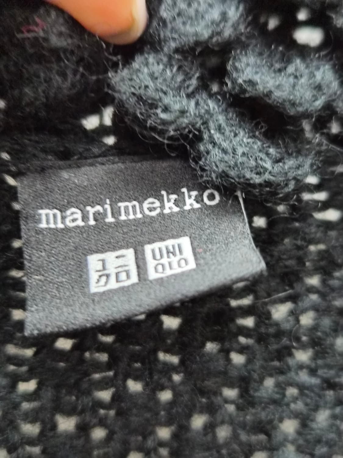 마리메꼬 유니끌로 자수니트. 레이스샤 스커트 상품이미지2