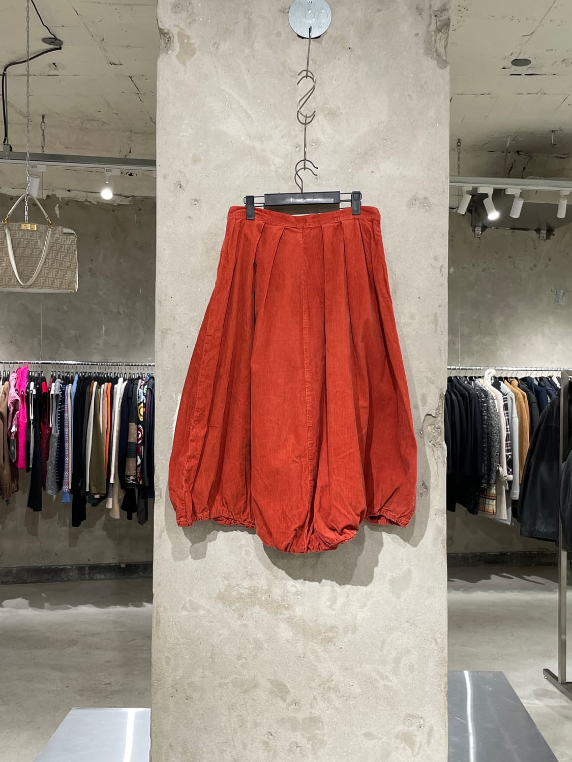 캐피탈 오렌지 레드 코듀로이 사루엘 팬츠 상품이미지6