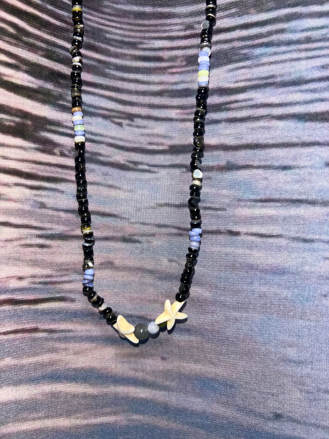 빈티지 비즈 바다 목걸이 / b sea necklace 상품이미지2