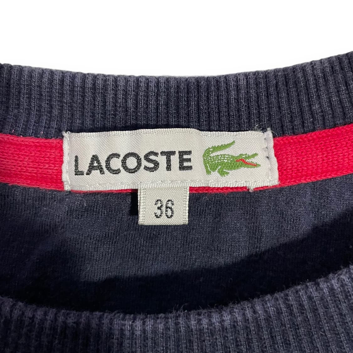 라코스테 자수패치 맨투맨 상품이미지6