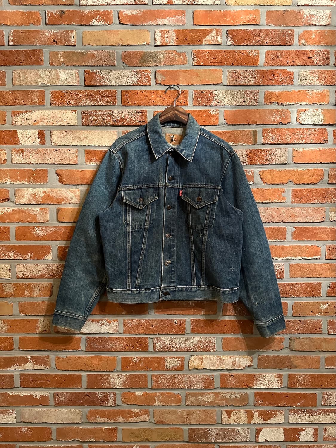 70s USA 빈티지 리바이스 70505 3세대 데님 트러커 자켓 상품이미지1