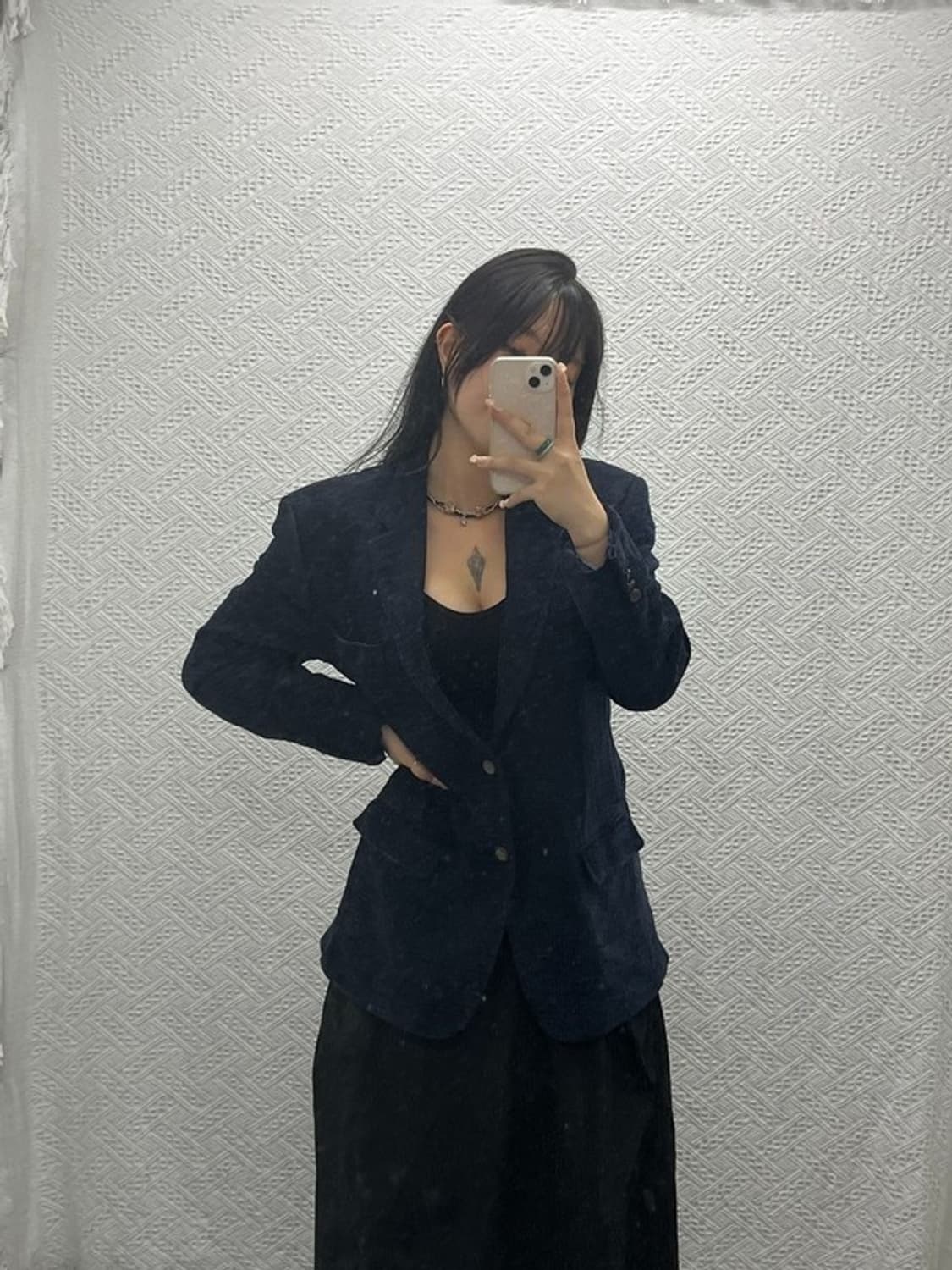 지방시 빈티지 캐쥬얼 코듀로이 울 블레이저 자켓 95 C06455 상품이미지2