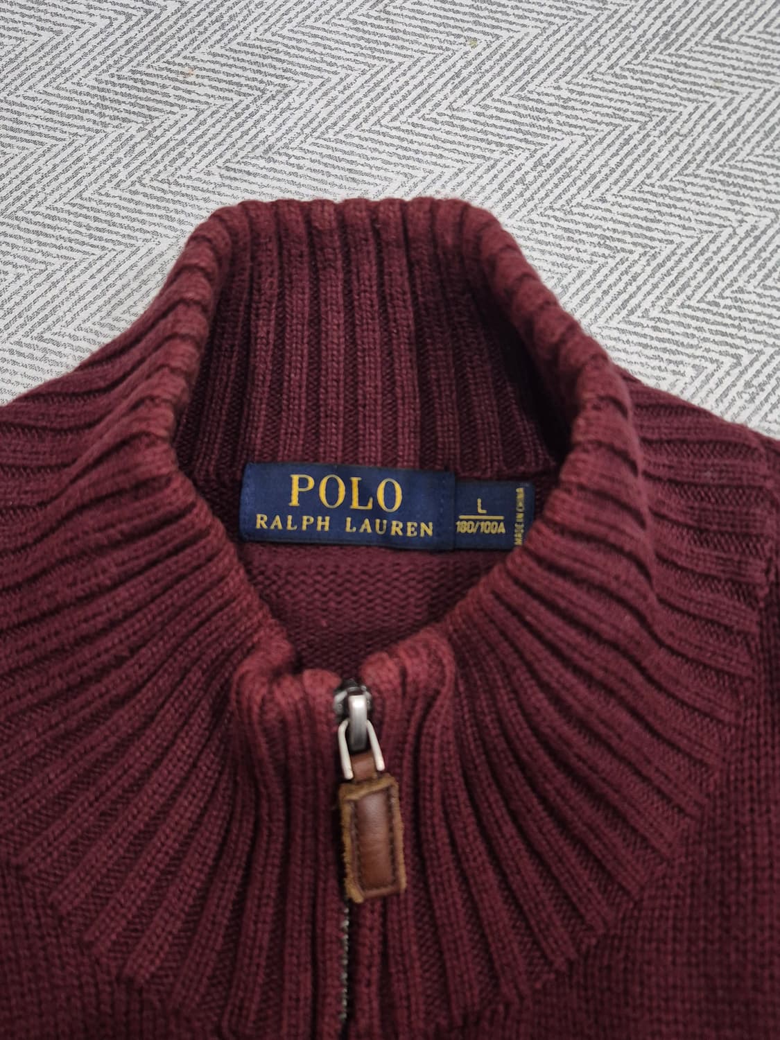 폴로랄프로렌 하프집업 코튼 니트 남성 100사이즈 상품이미지5