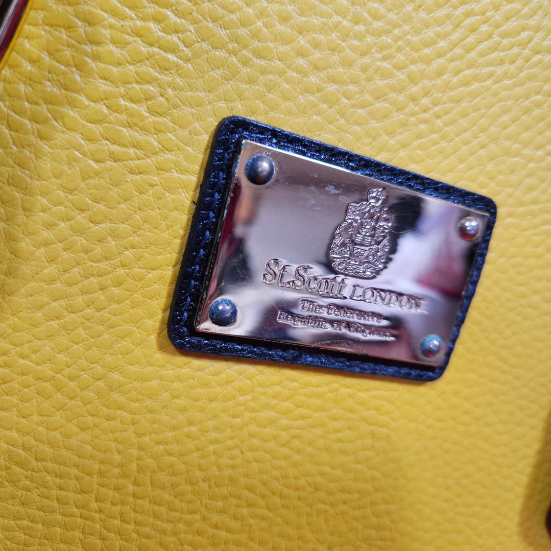 세인트스코트 컬러블럭 사첼백 Free 상품이미지5