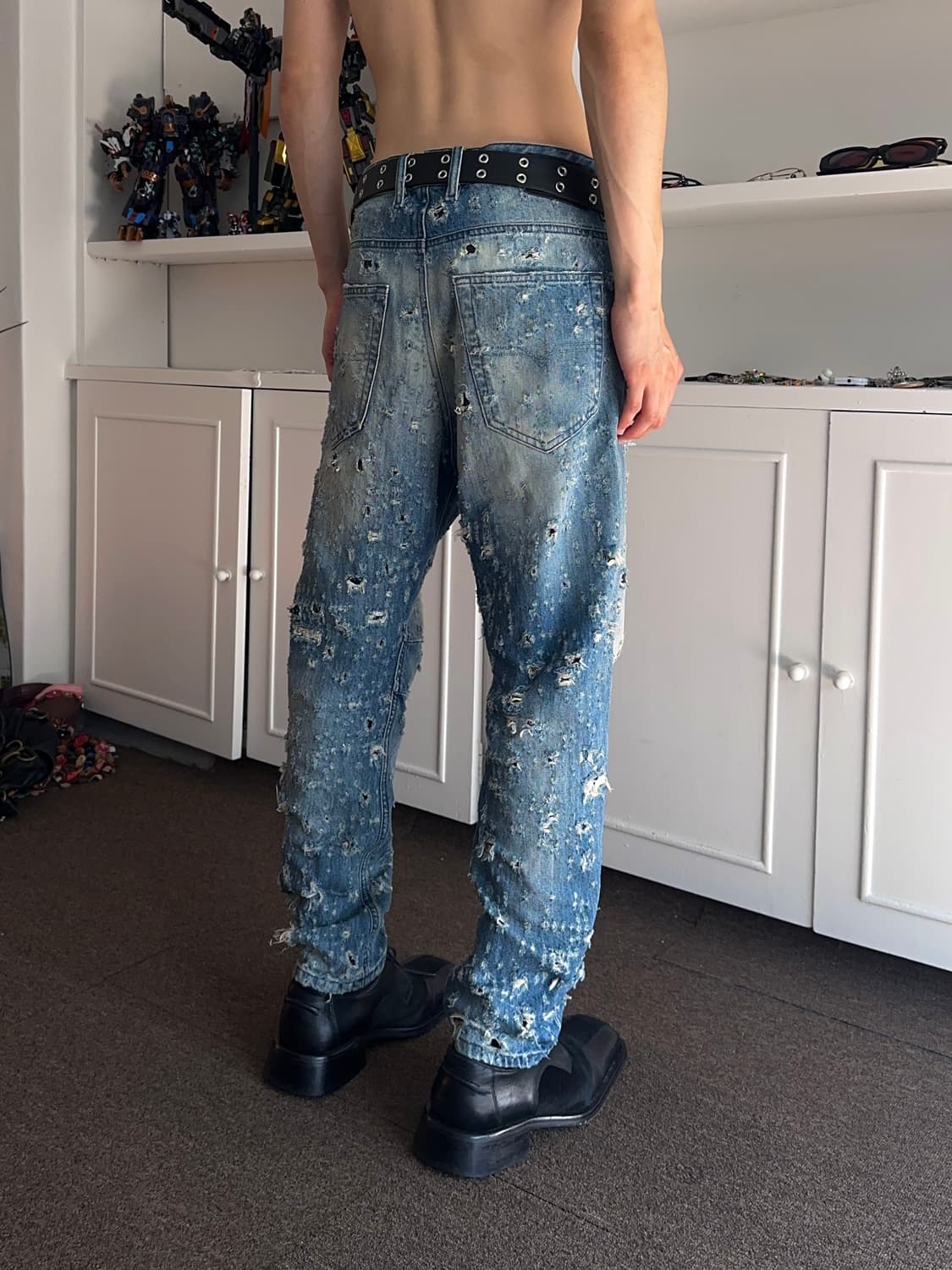 Diesel Limited Edition 불렛 마크 대미지 진 상품이미지5