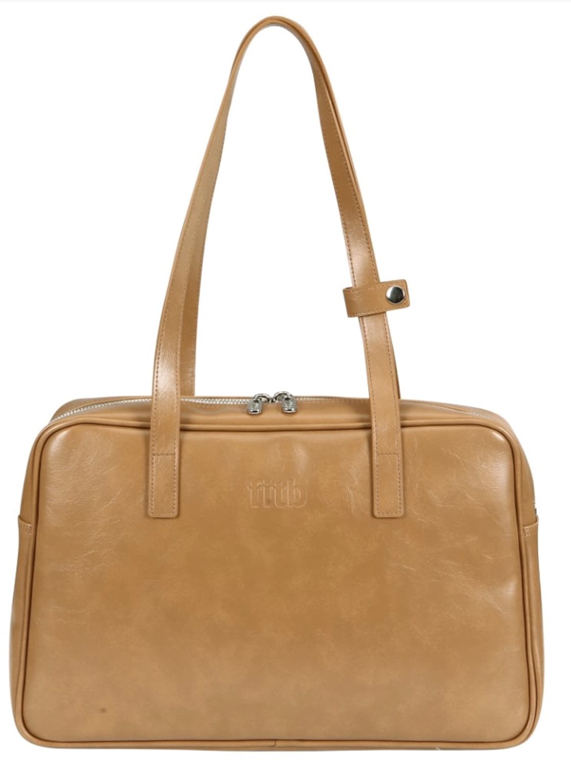 Trapezoid Shoulder Bag (camel) 상품이미지1