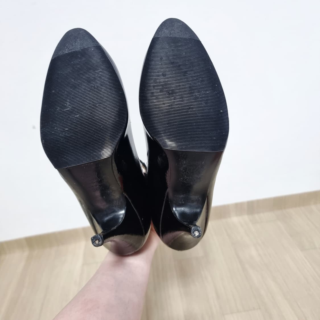 프랑스 랑방 파리 이태리메이드 하이힐 펌프스 구두 (235/36.5)  상품이미지6