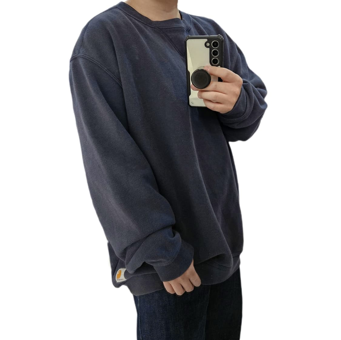 칼하트 빅사이즈 기모 맨투맨 XL 110-115 상품이미지1