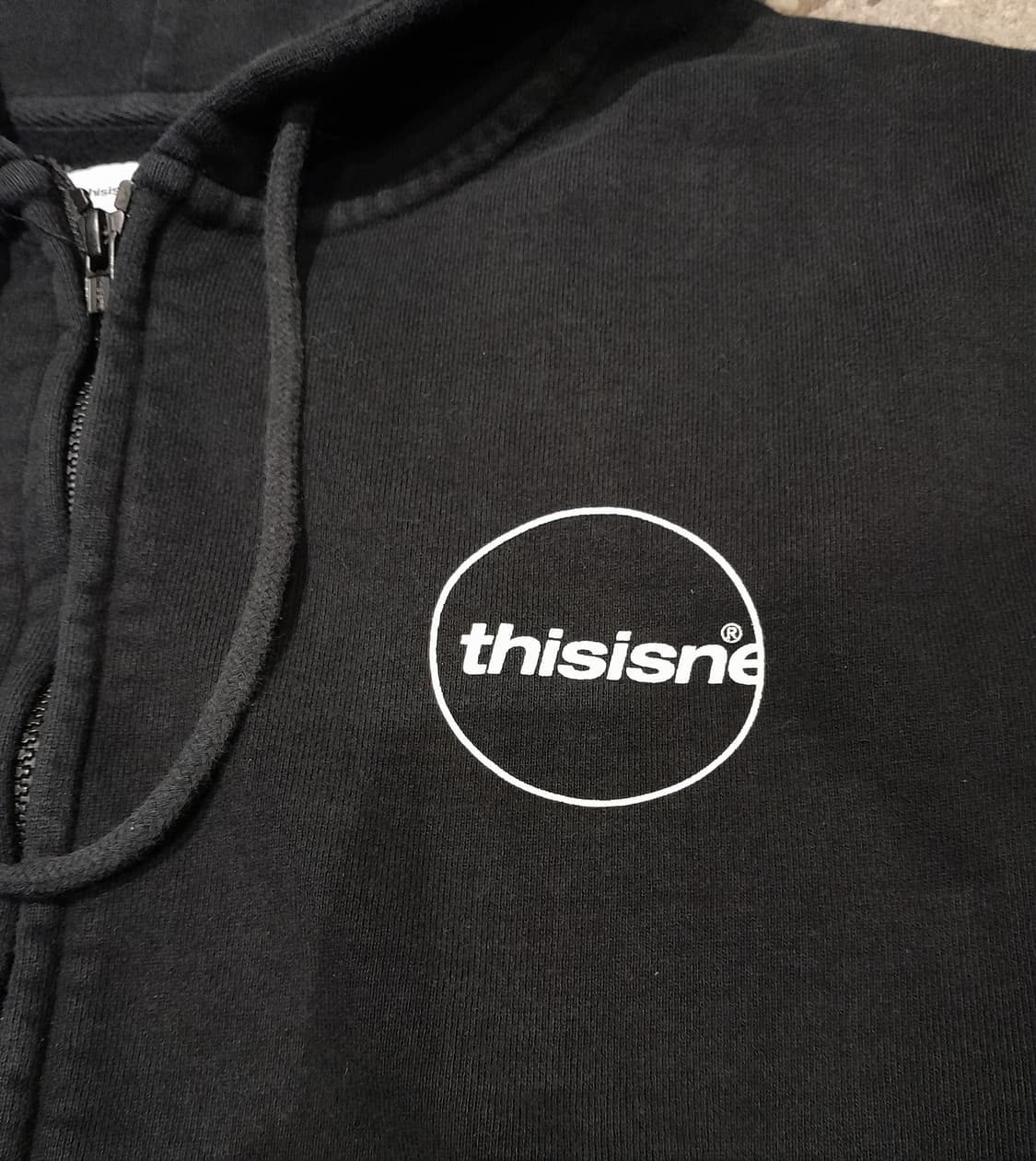 💥디스이즈네버댓 헤비코튼 빈티지워싱 집업 후드 (XL)  상품이미지6