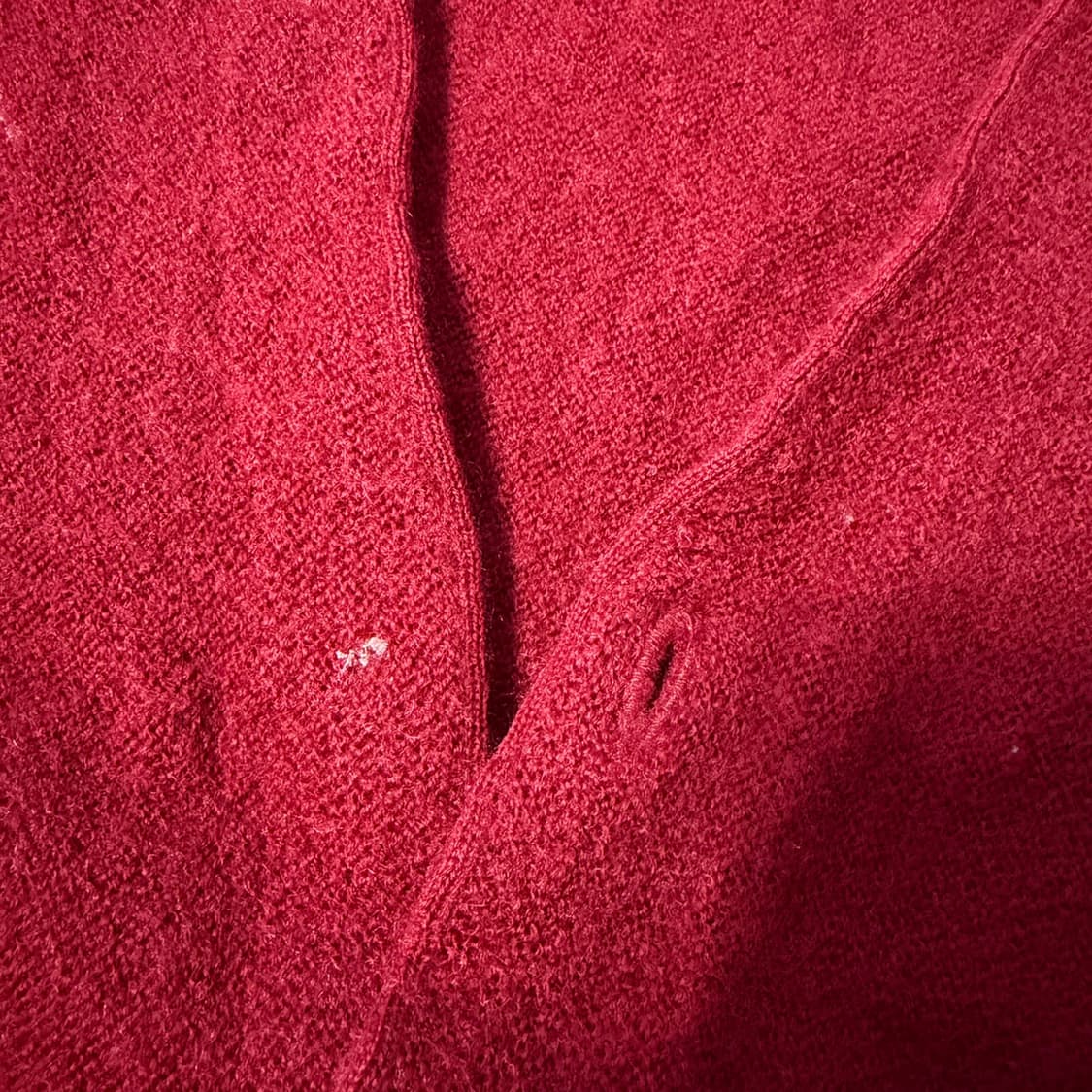 라코스테 버건디 니트 가디건 상품이미지4