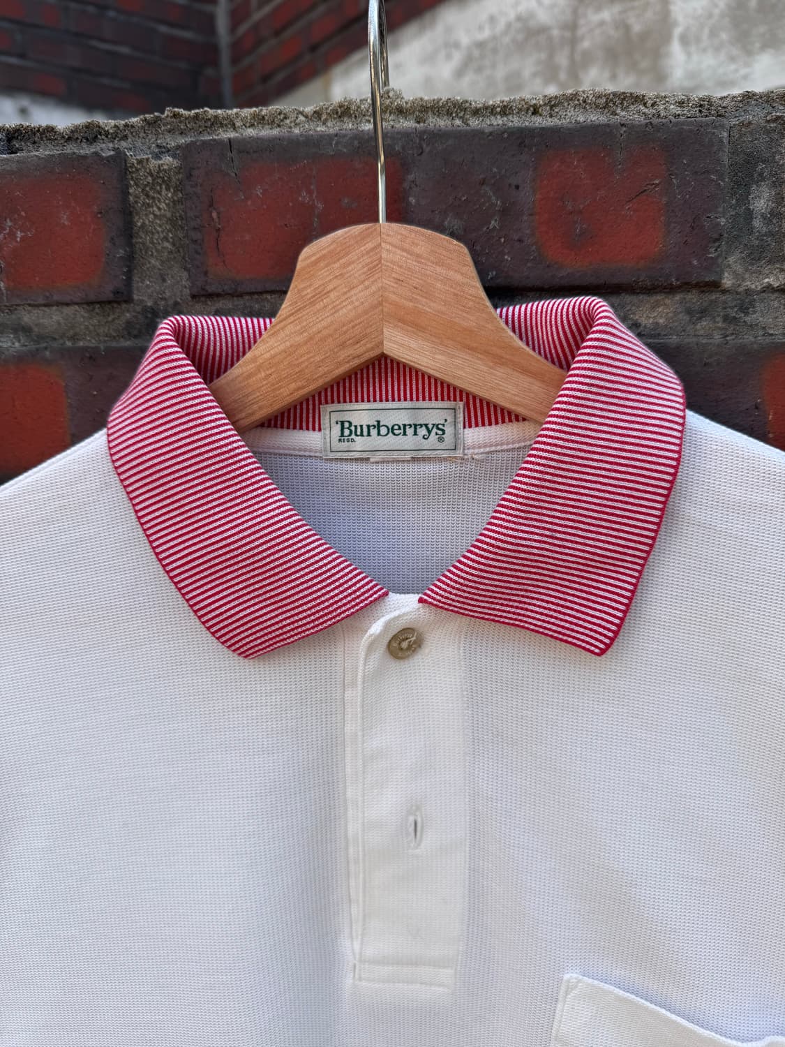 90s 버버리 PK 반팔티셔츠 상품이미지3