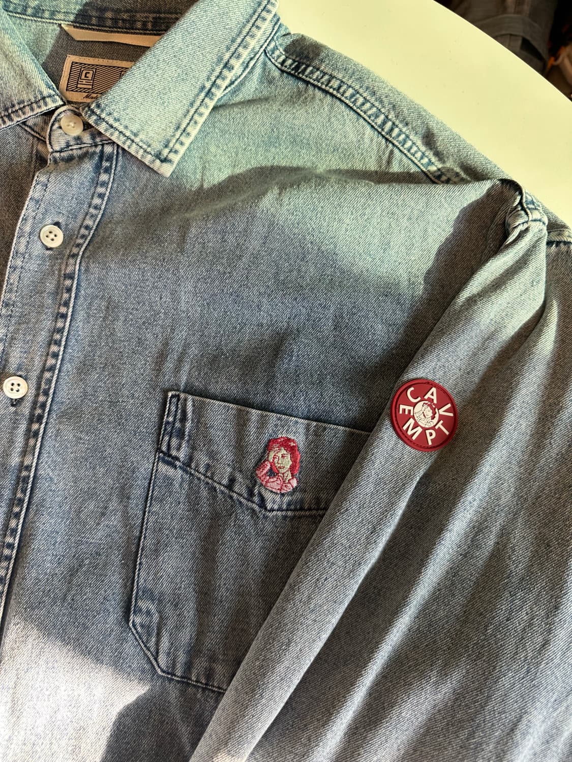 카브엠트 데님 셔츠 상품이미지1