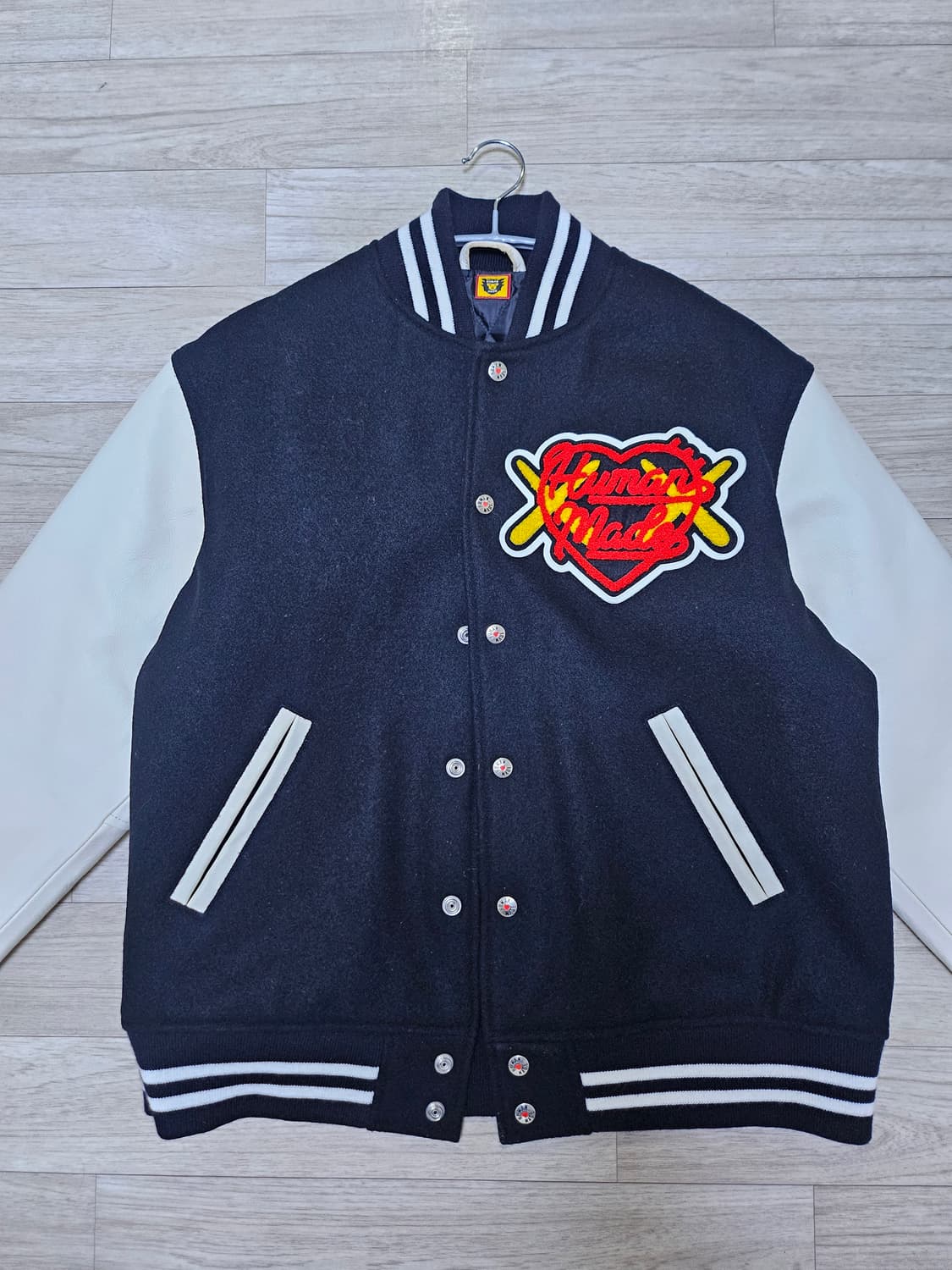 휴먼메이드 x 카우스 바시티 자켓(새상품) 상품이미지1