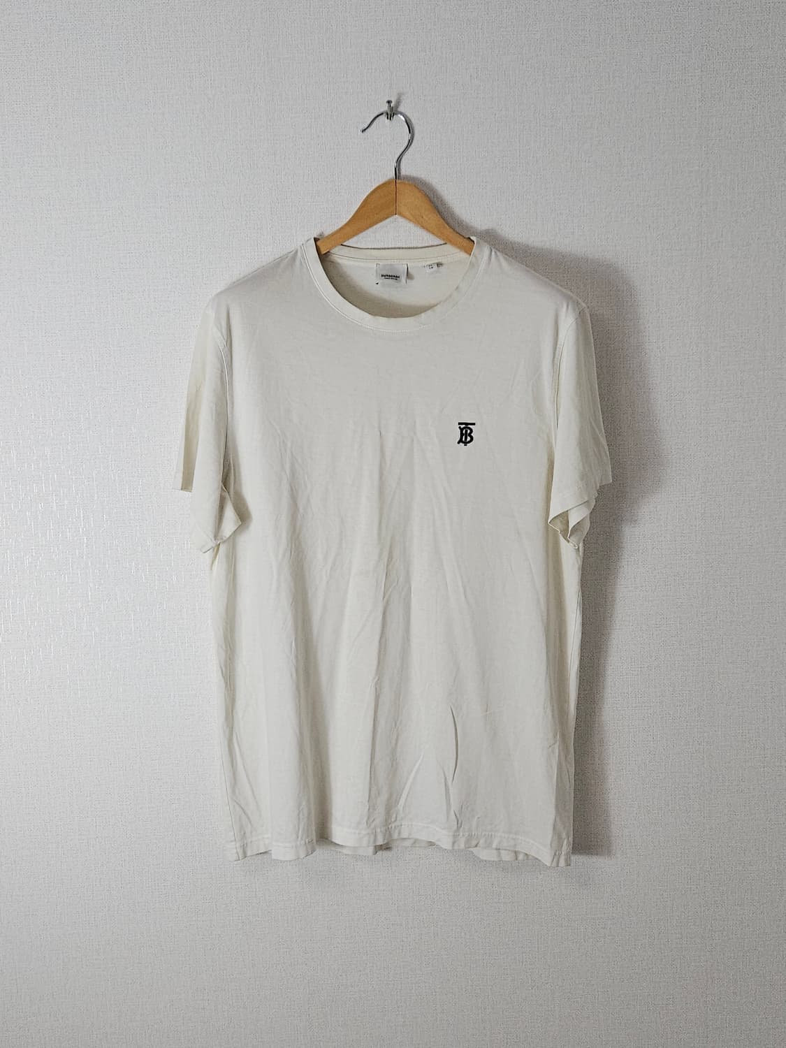 버버리 신형 BURBERRY 모노그램 반팔티셔츠 모티프 정품 XL 상품이미지1